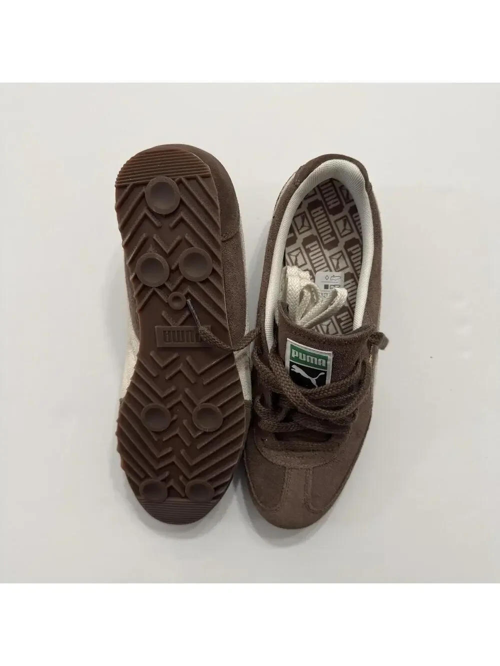 Puma Arizona SD Brown Suede Fashion Sneakers Shoes 402362 04 Men’s Size 9